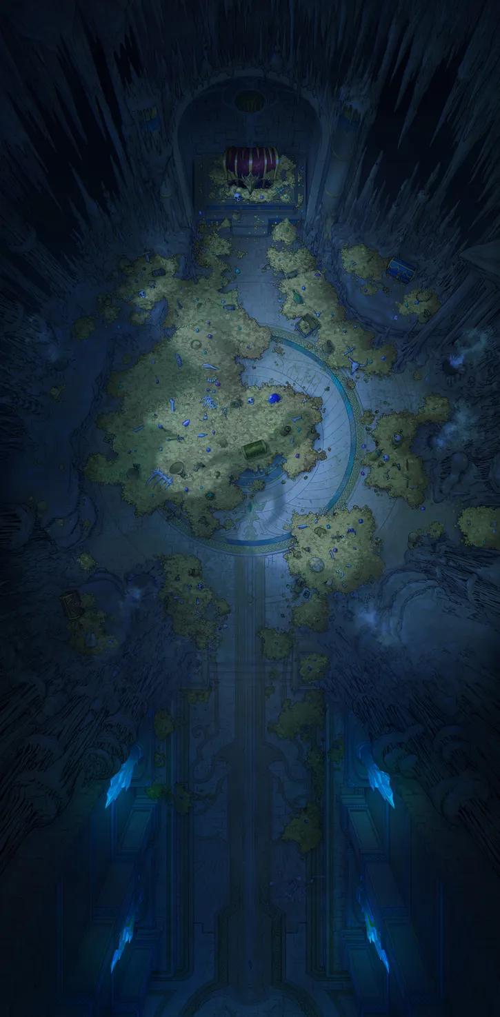 Dragon's Hoard map, Original Night variant