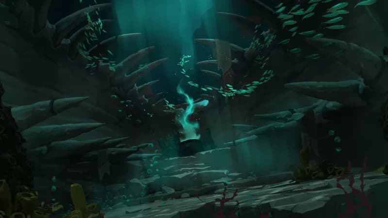 Annis Hag Lair map, Sea Hag Lair variant