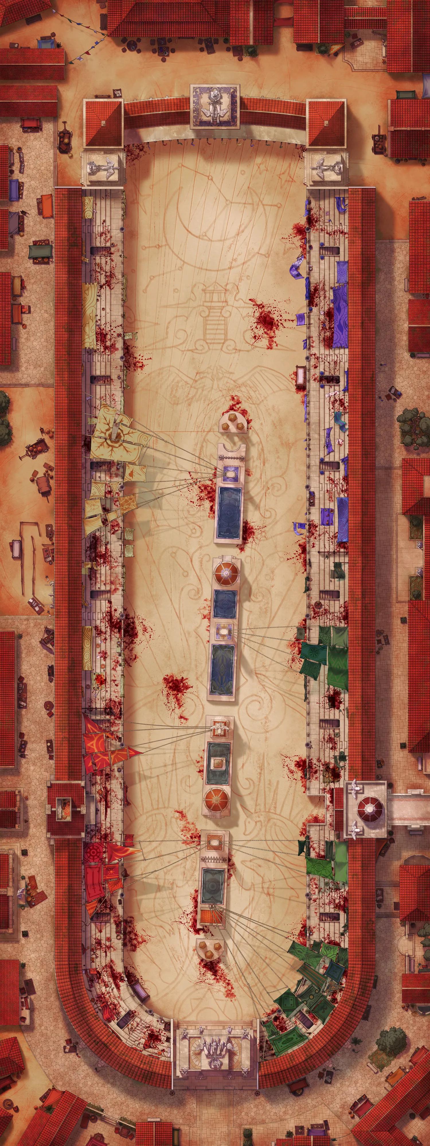 Hippodrome map, Massacre variant