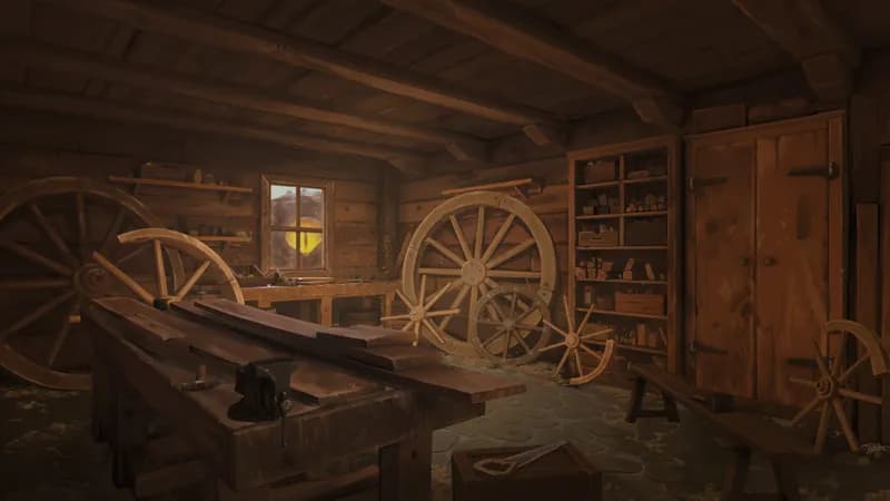 Village Wainwright Shop map, Dragon variant