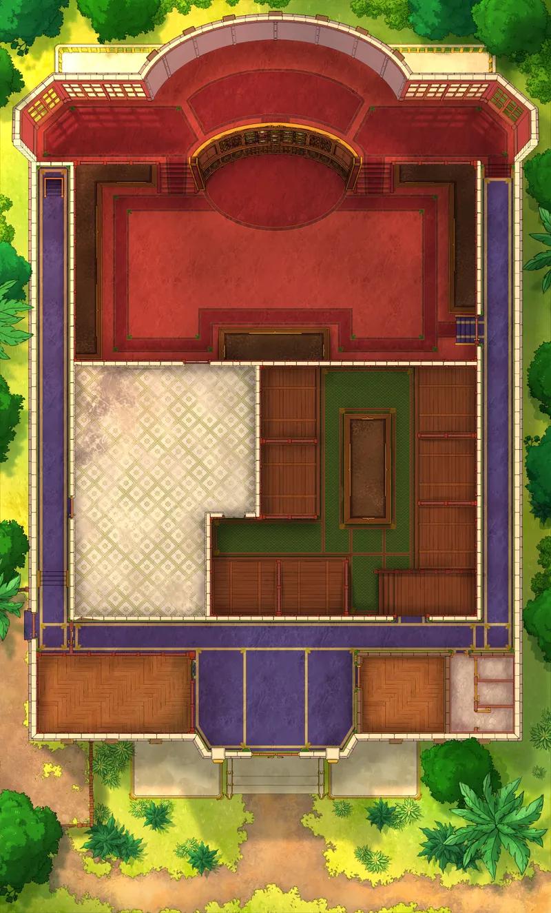 Monster Hunter Restaurant map, Empty Day variant