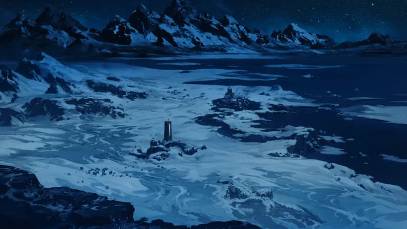 Arctic Tundra map, Original Night variant