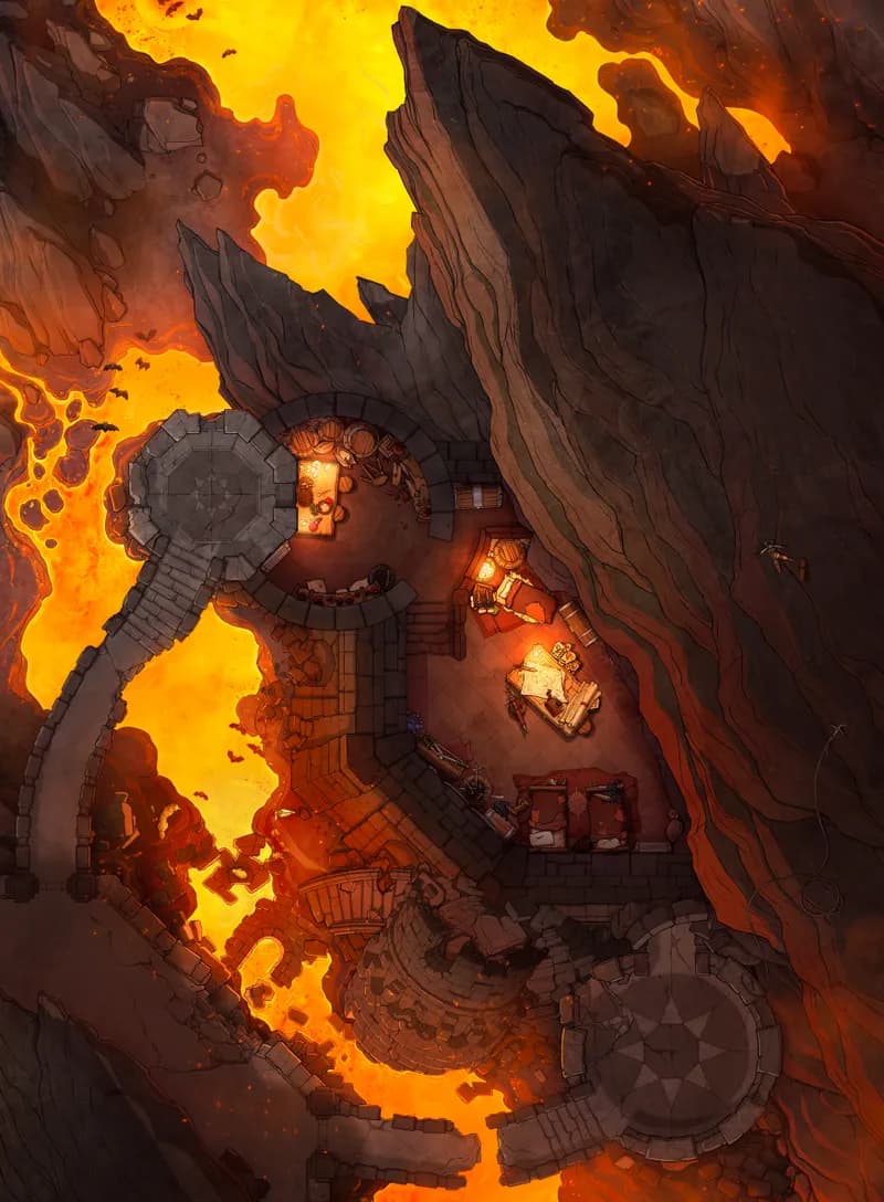 Dragonlands Fort map, Duck Vs Crab variant