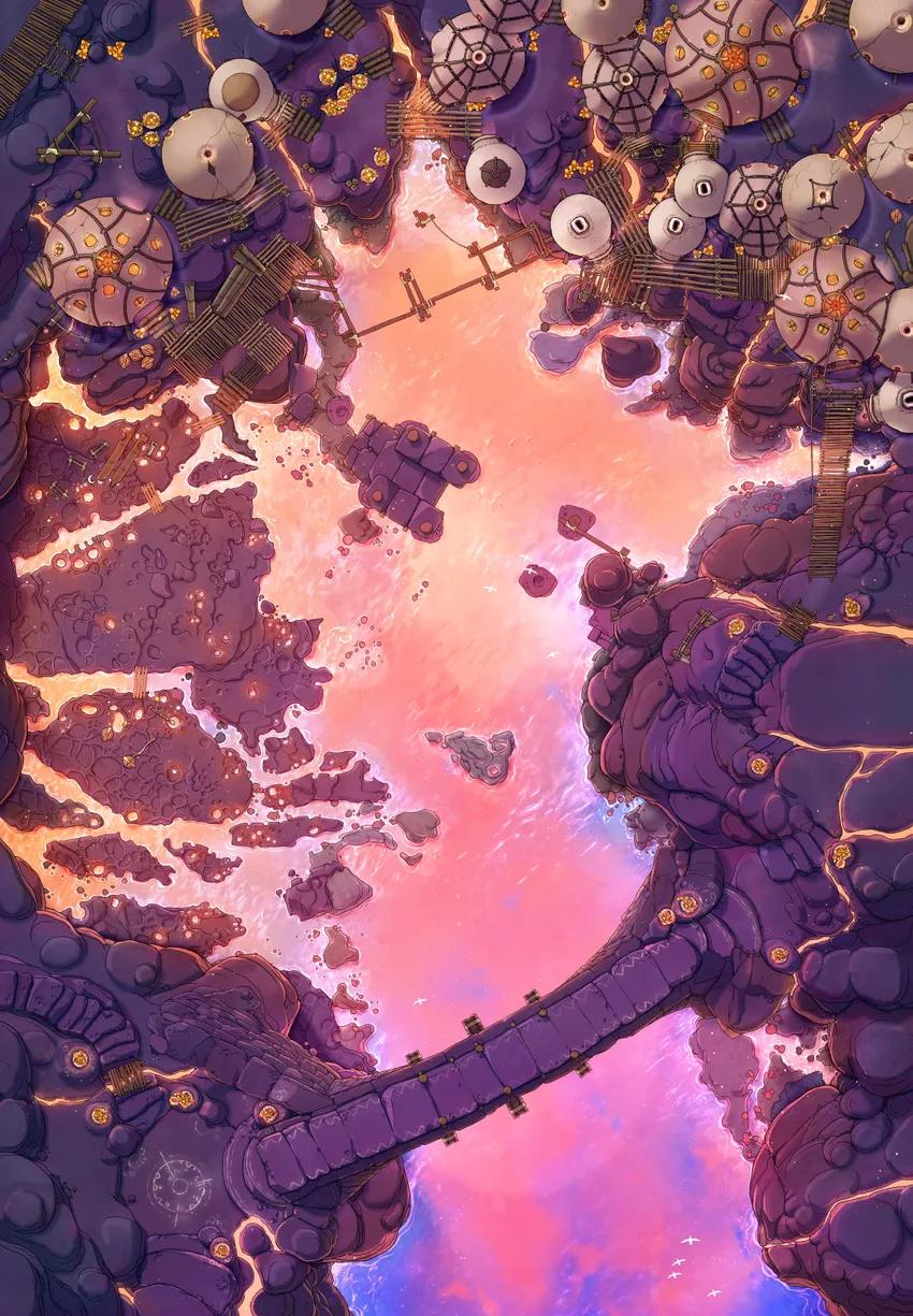 Canyon Village map, Original Day variant