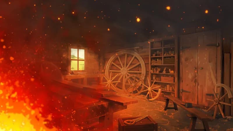 Village Wainwright Shop map, Fire variant