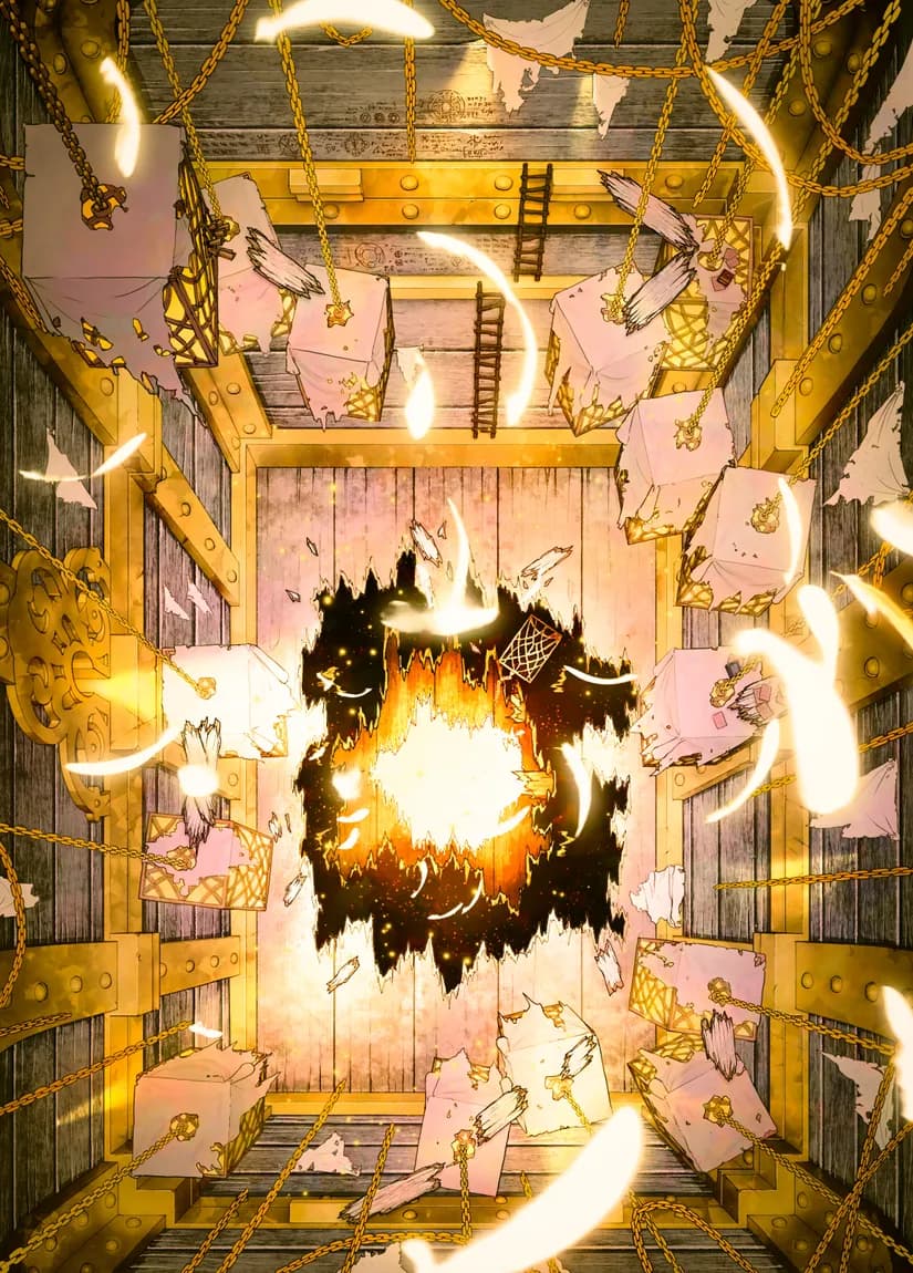 Wizard Prison Pt. 7 map, Angelic variant