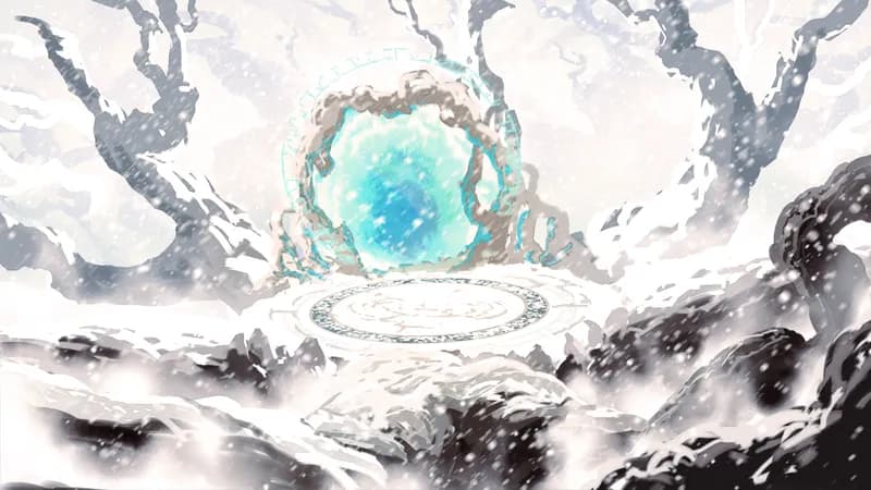 Yggdrasil Treetop map, Winter variant