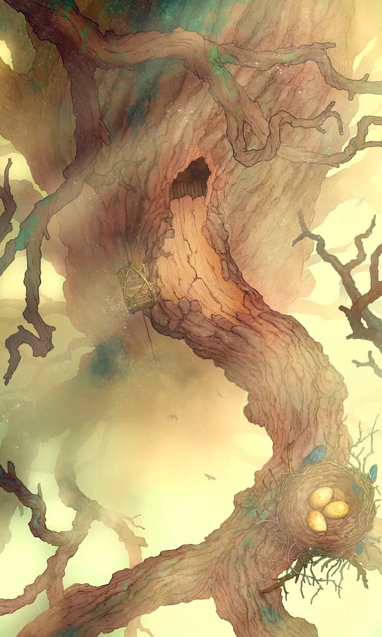 Yggdrasil Branch Overlook map, Sunset variant