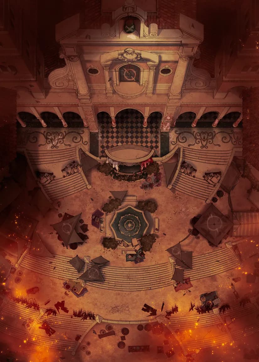 Magisters Market map, Last Stand variant