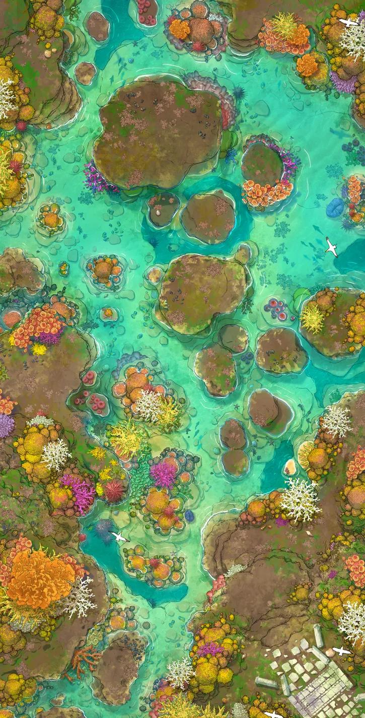 Dead Angel Reef map, Original No Angel Day variant
