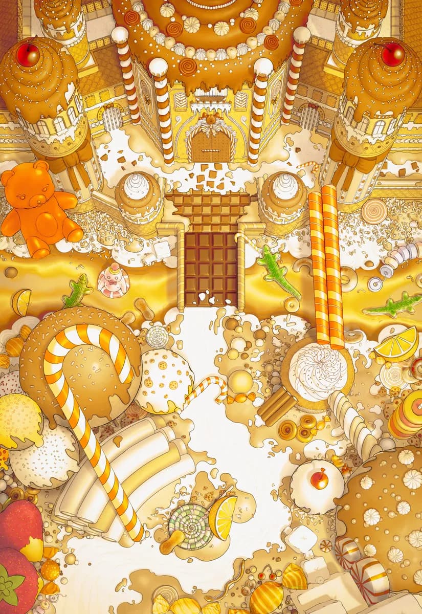 Candy Castle map, Sundrop variant