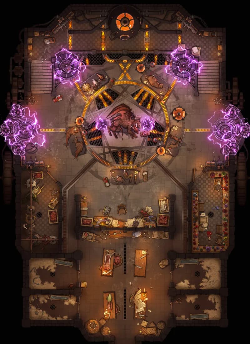 Chimera Creation Forge map, Original Day variant