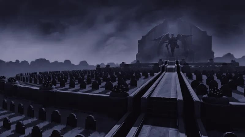 Imperial Graveyard map, Shadow Realm variant