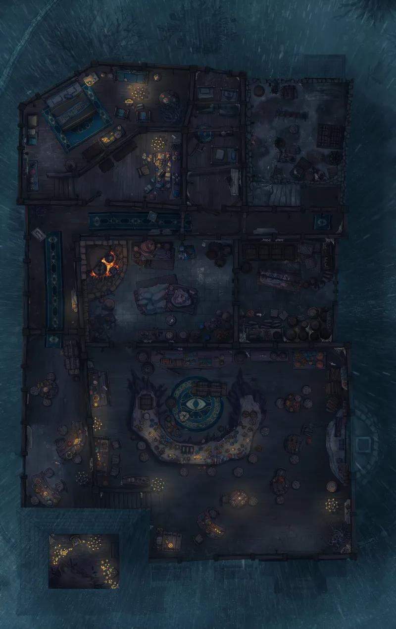 Twisted Tavern map, Rain variant