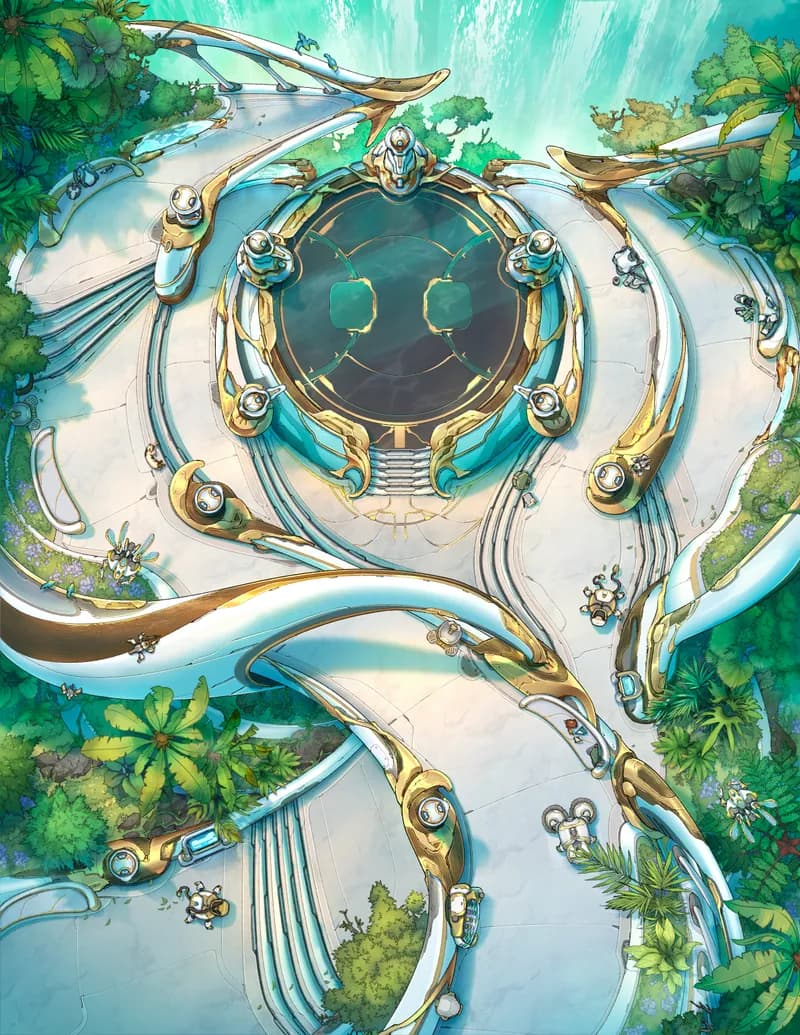 Duelling Arena map, Original Day variant