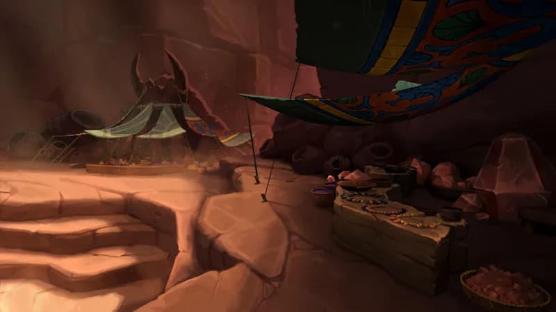 Beetle Tribe Canyon map, Original Day variant