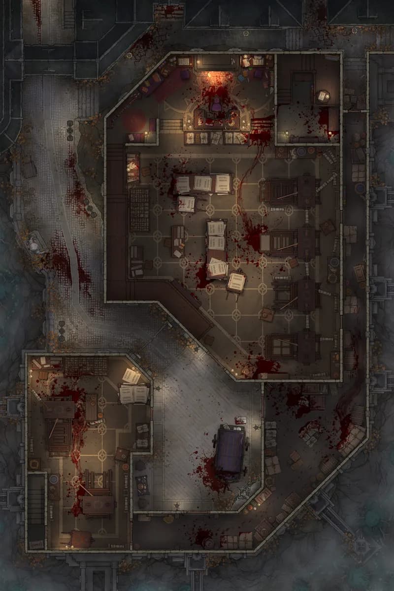 Printing Press map, Massacre variant