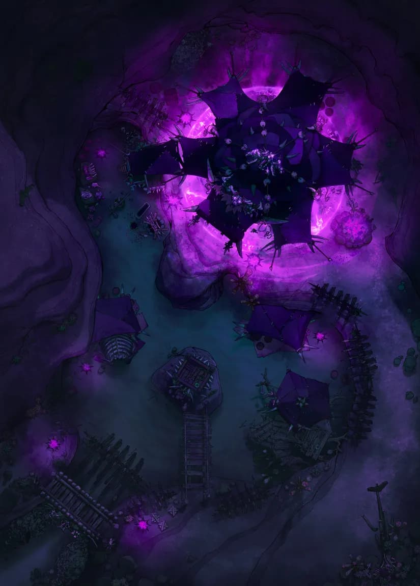 Orc Desert Camp map, Ritual variant