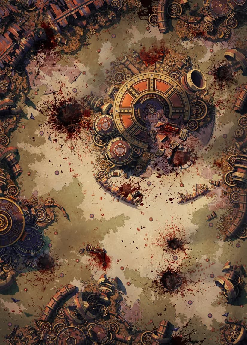 Gnome Minefield map, Massacre variant