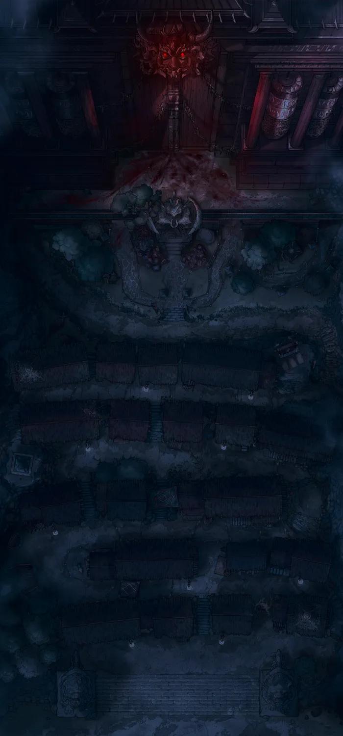 The Forbidden Gates map, Demon Gate variant
