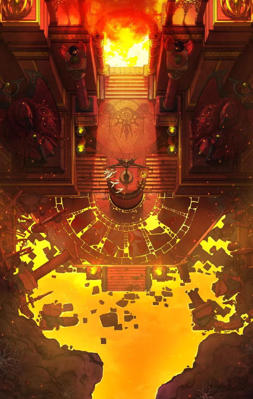 Gate of Angels map, Hell variant