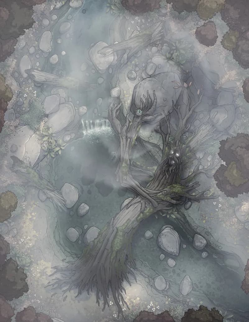 Treant Falls map, Fog variant