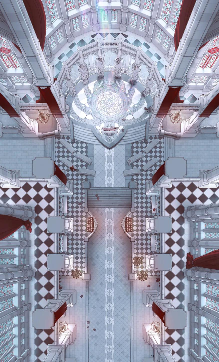 Cathedral of the Eight map, Opulence variant
