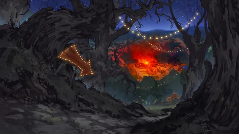Monster Festival map, Fire variant