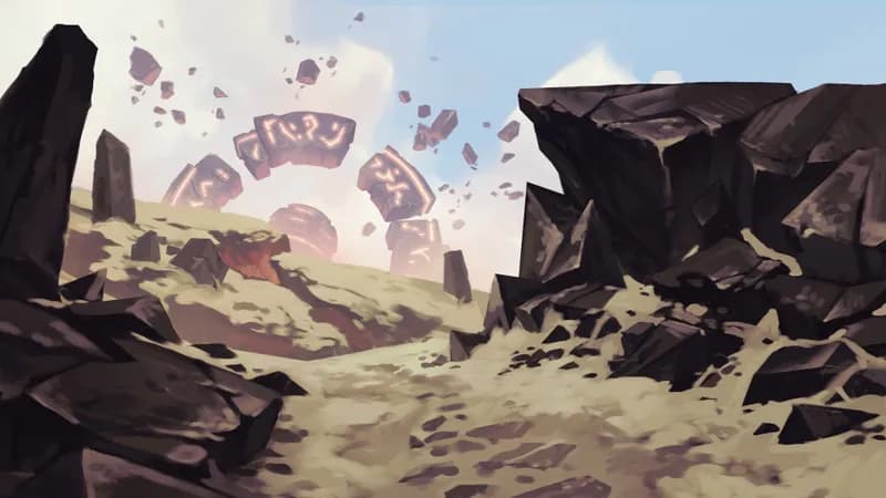 Megalith Gate map, Sky variant