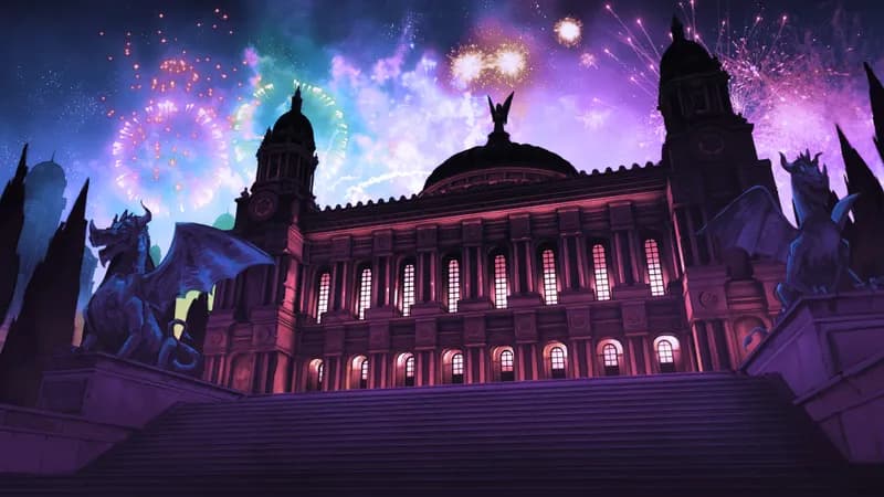 Grand Opera House map, Fireworks variant