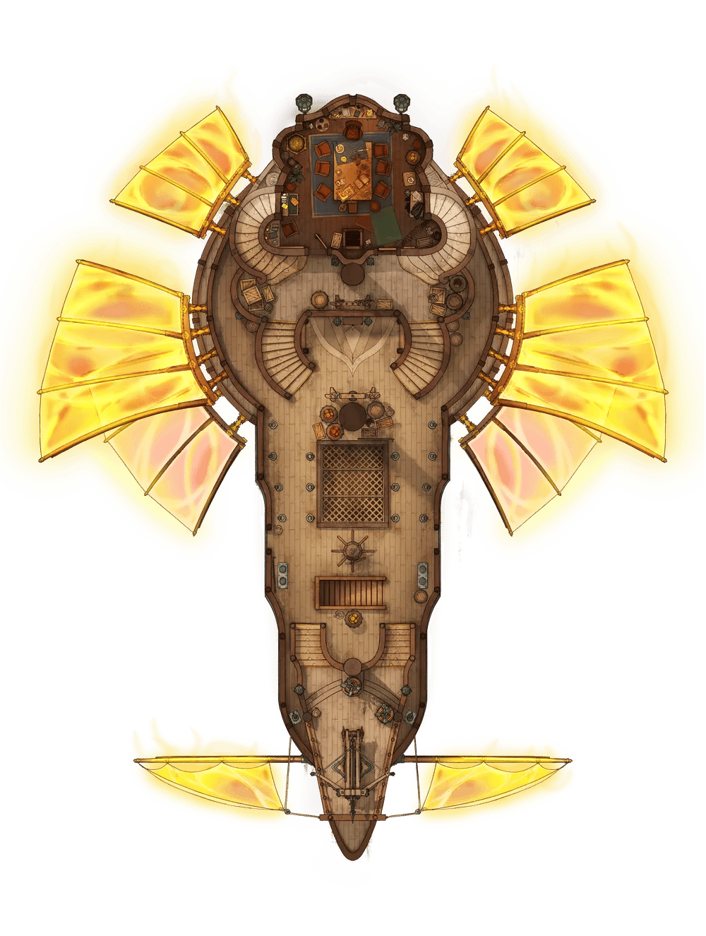 The Crystal Veil map, Phoenix Level 3 variant