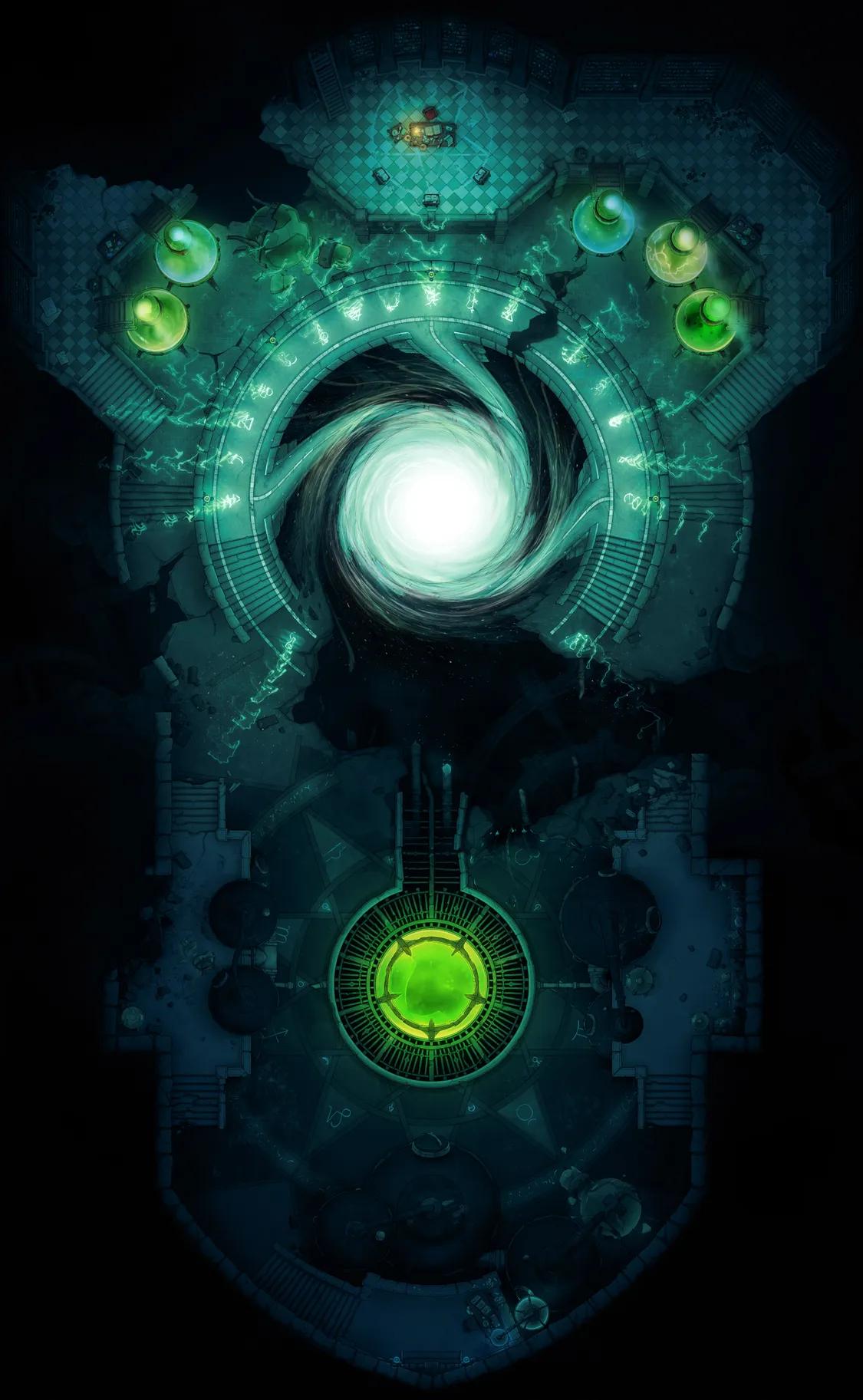 Alchemy Dungeon map, Portal variant