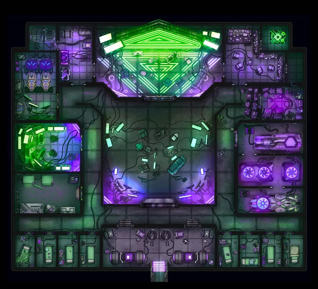 Hacker Base map, Goblin variant