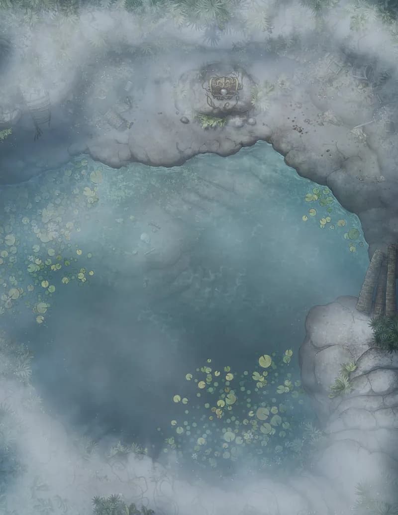 Jungle Treasure Trove map, Fog variant