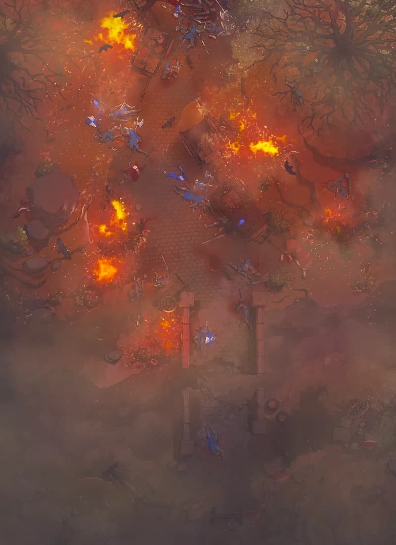 Battlefield Bridge Blockade map, Smoke variant