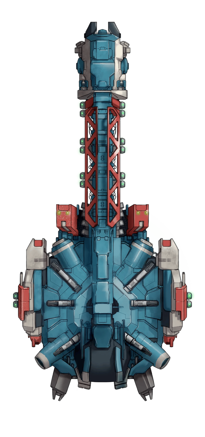 Barracuda map, Original Exterior variant