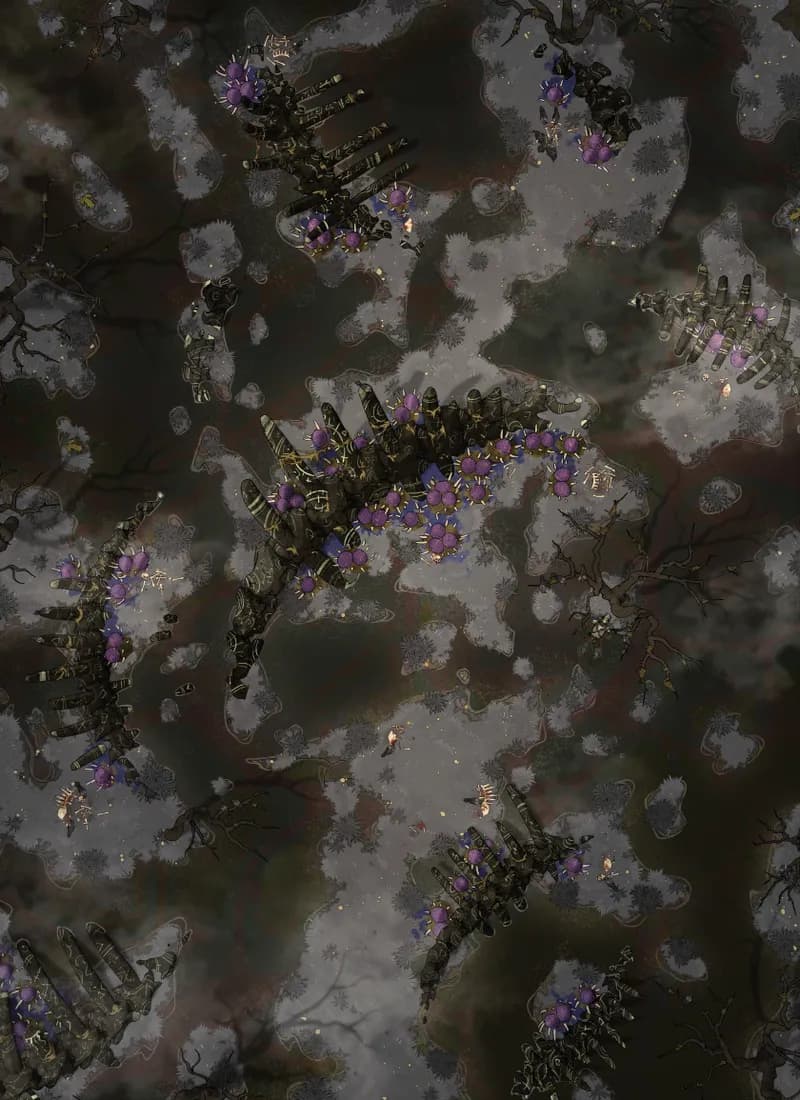 Wyrm Nest map, Necro Drake Day variant