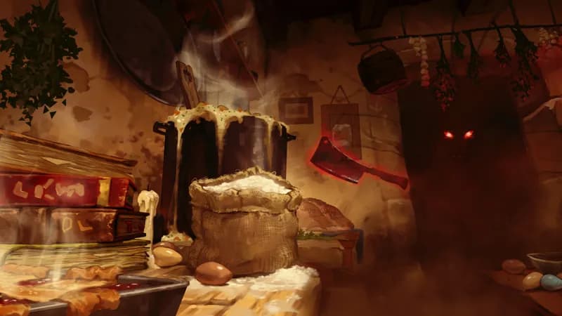 Giant Kitchen map, Dark Presence variant