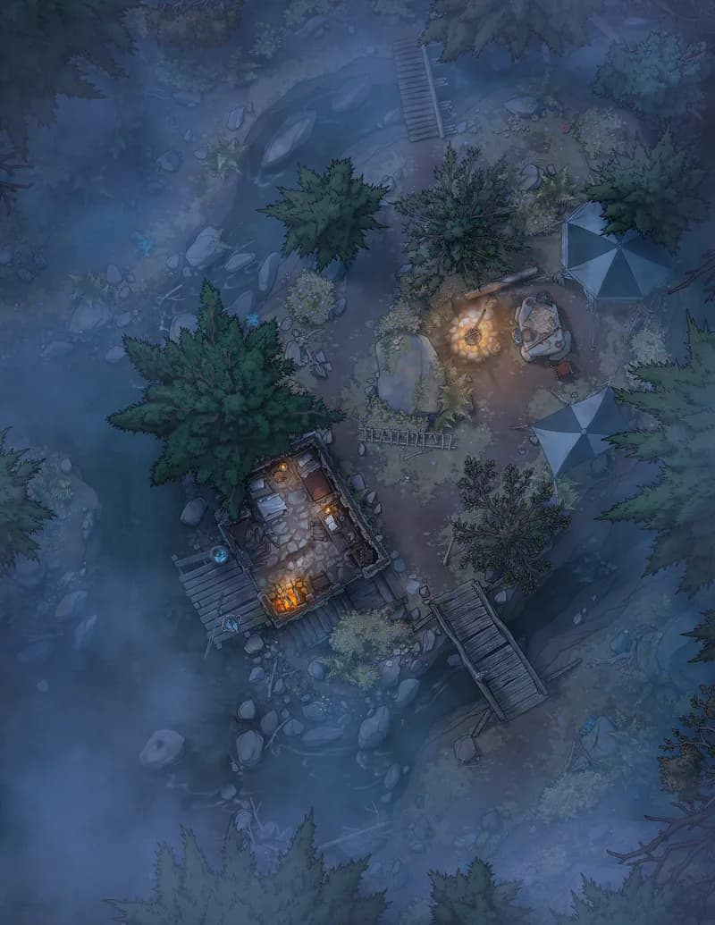 Knight's Refuge map, Fog variant