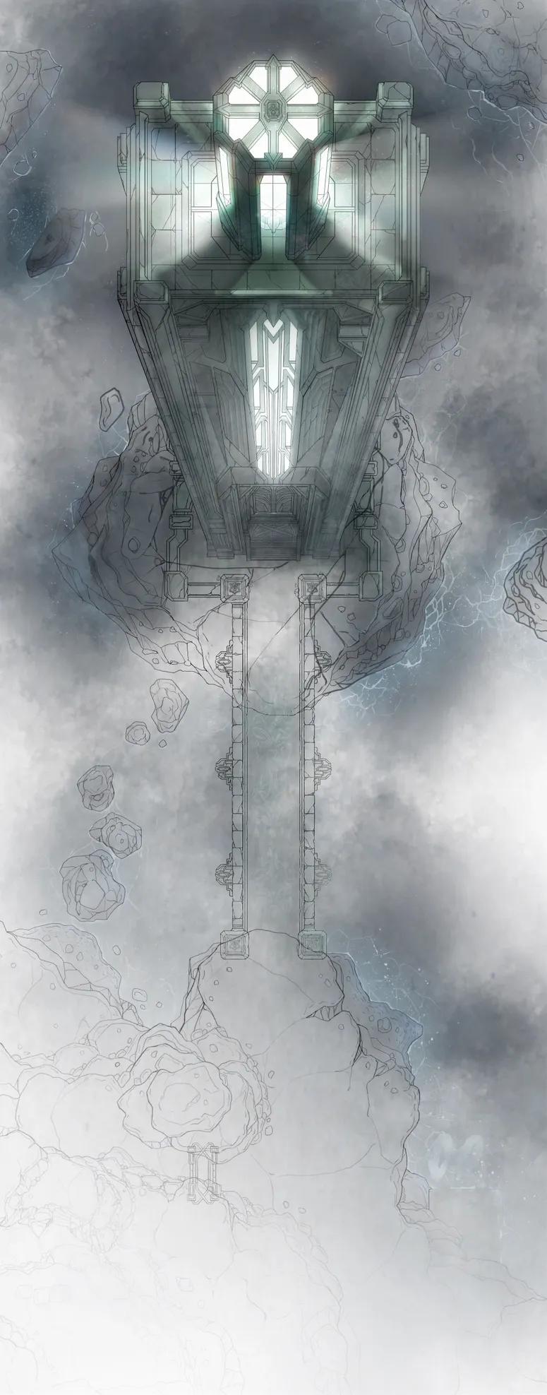 Chthonic Lighthouse map, Erasing Fog variant