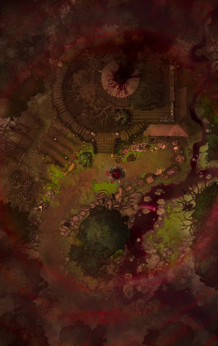 Hidden Witch's Hut map, Ritual variant