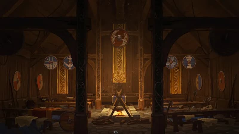 Viking Longhouse map, Original Day variant