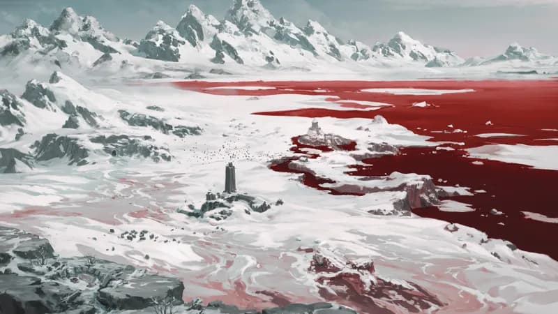 Arctic Tundra map, Blood variant