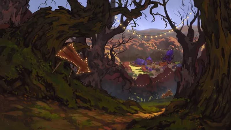 Monster Festival map, Autumn variant