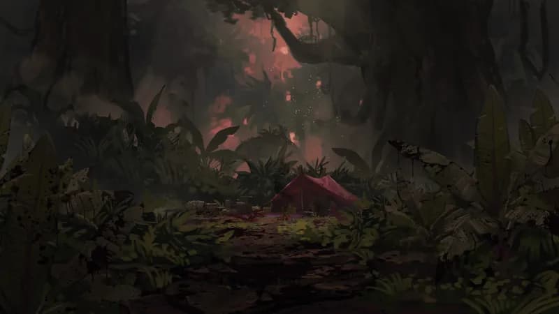 Cloud Forest Camp map, Massacre variant