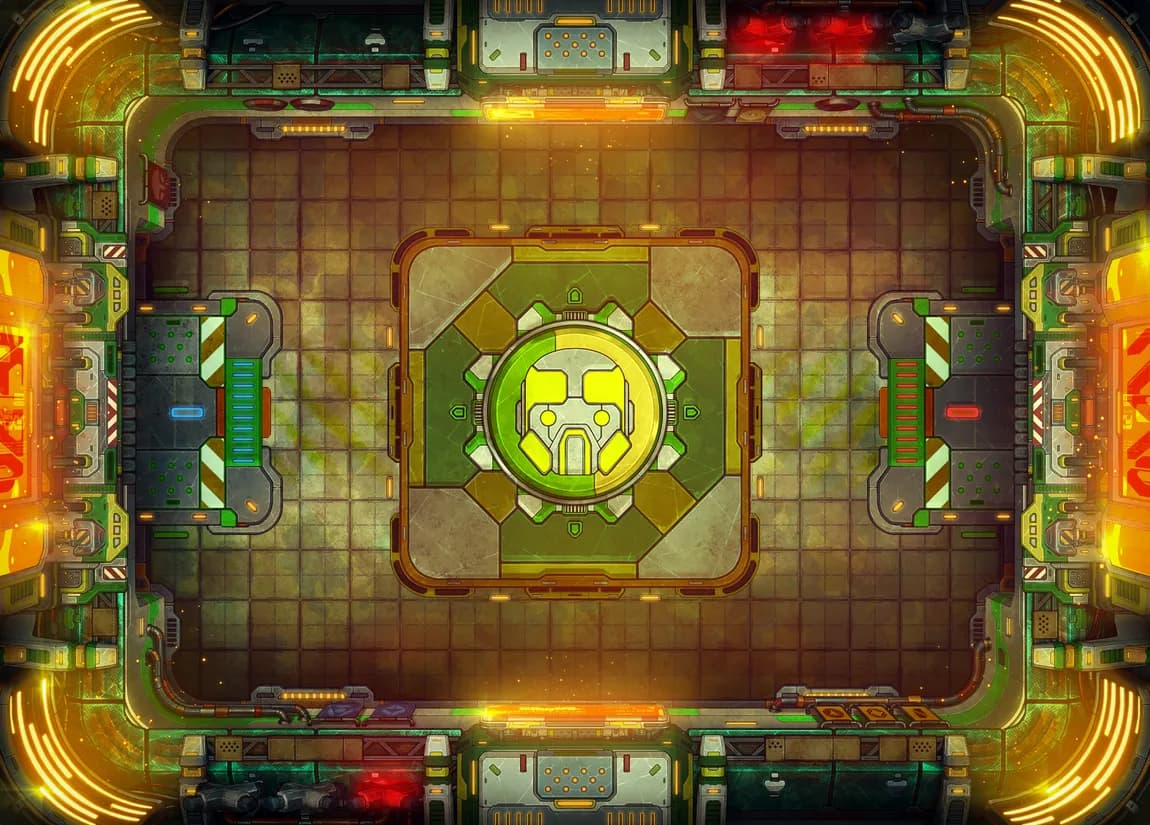 Mech Battle Arena map, Military variant