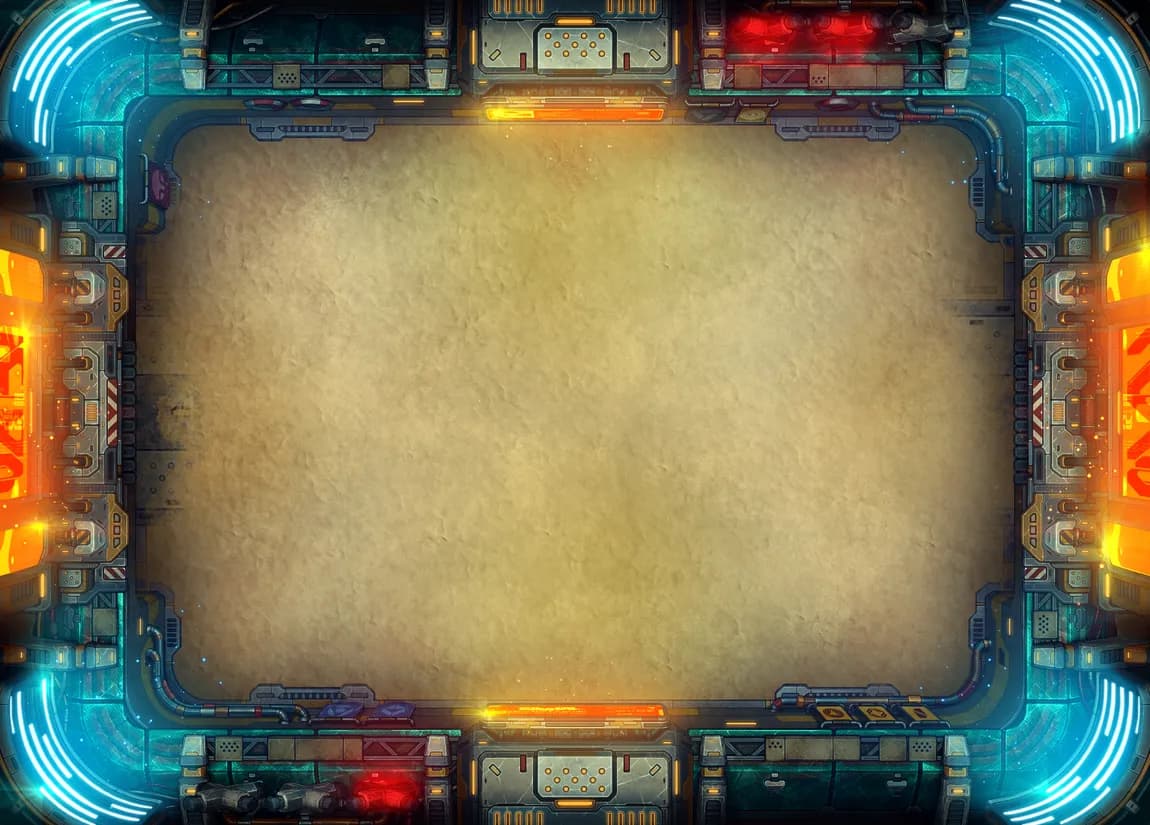 Mech Battle Arena map, Sand variant
