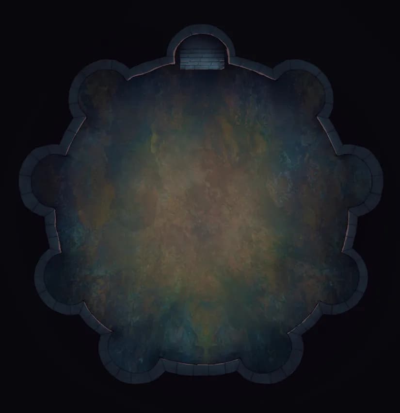 Deep Sea Hatching Chamber map, Blank Room variant