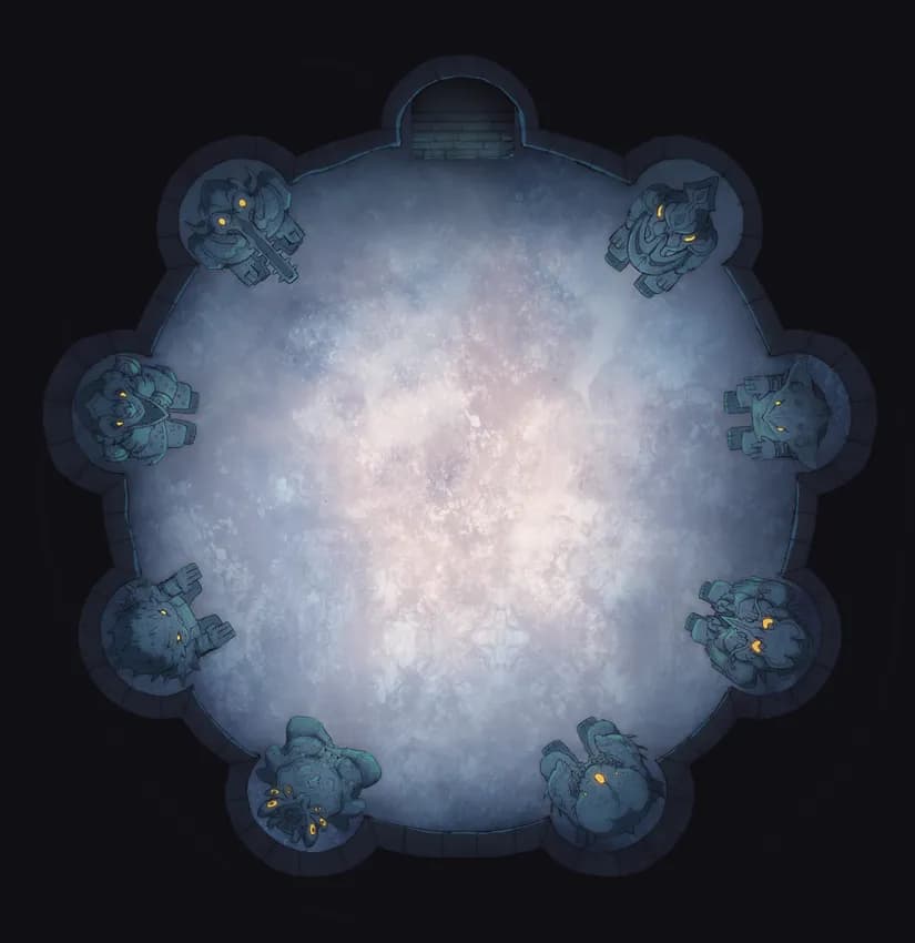 Deep Sea Hatching Chamber map, Ice Chamber variant