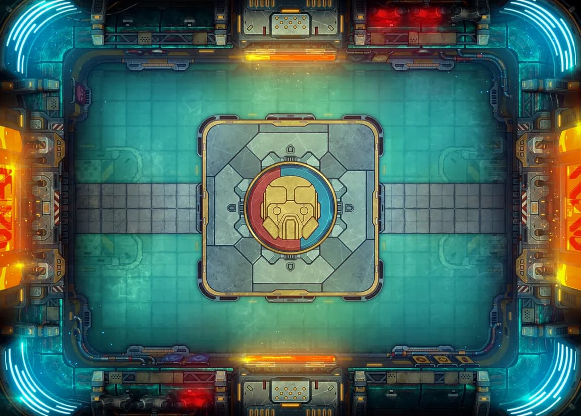 Mech Battle Arena map, Battle Platform variant